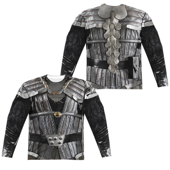 Star Trek - Klingon Uniform (Front/Back Print) - Regular Fit Long Sleeve Shirt - XXX-Large