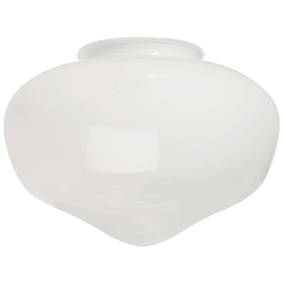 Pantalla de vidrio White School House para ventilador Ellington K068, 10 cm