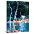 thumbnail image 2 of Marmont Hill - "Summer Camping" Painting Print on Wrapped Canvas, 2 of 5