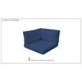 thumbnail image 3 of TK Classics Covers for Corner Chair Cushions 4" Thick in Navy, 3 of 4
