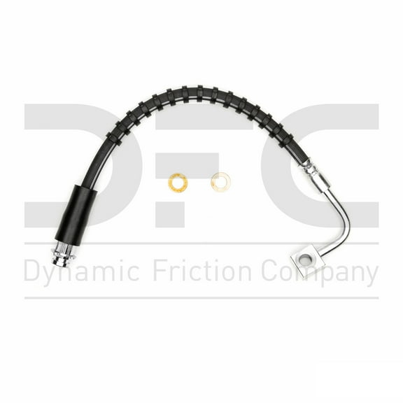 Dynamic Friction 350‑40218 Brake System Replacement Parts & Hardware Front Right, D.O.T. approved, SAE J1401, 100% pressure tested,