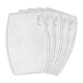 thumbnail image 1 of 50 Pack Replaceable Activated Carbon Filter PM 2.5-5 Layers Anti-fog Cloth, 1 of 5