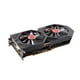 thumbnail image 2 of XFX Radeon RX 580 GTS XXX Edition 1386MHz OC+, 8GB GDDR5, VR Ready, BIOS dual, 3xDP HDMI DVI, tarjeta gráfica AMD (RX-580P8DFD6), 2 of 5