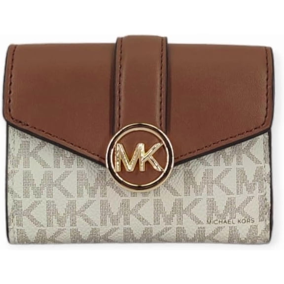 Michael Kors wallet carmen medium trifold wallet Vanilla