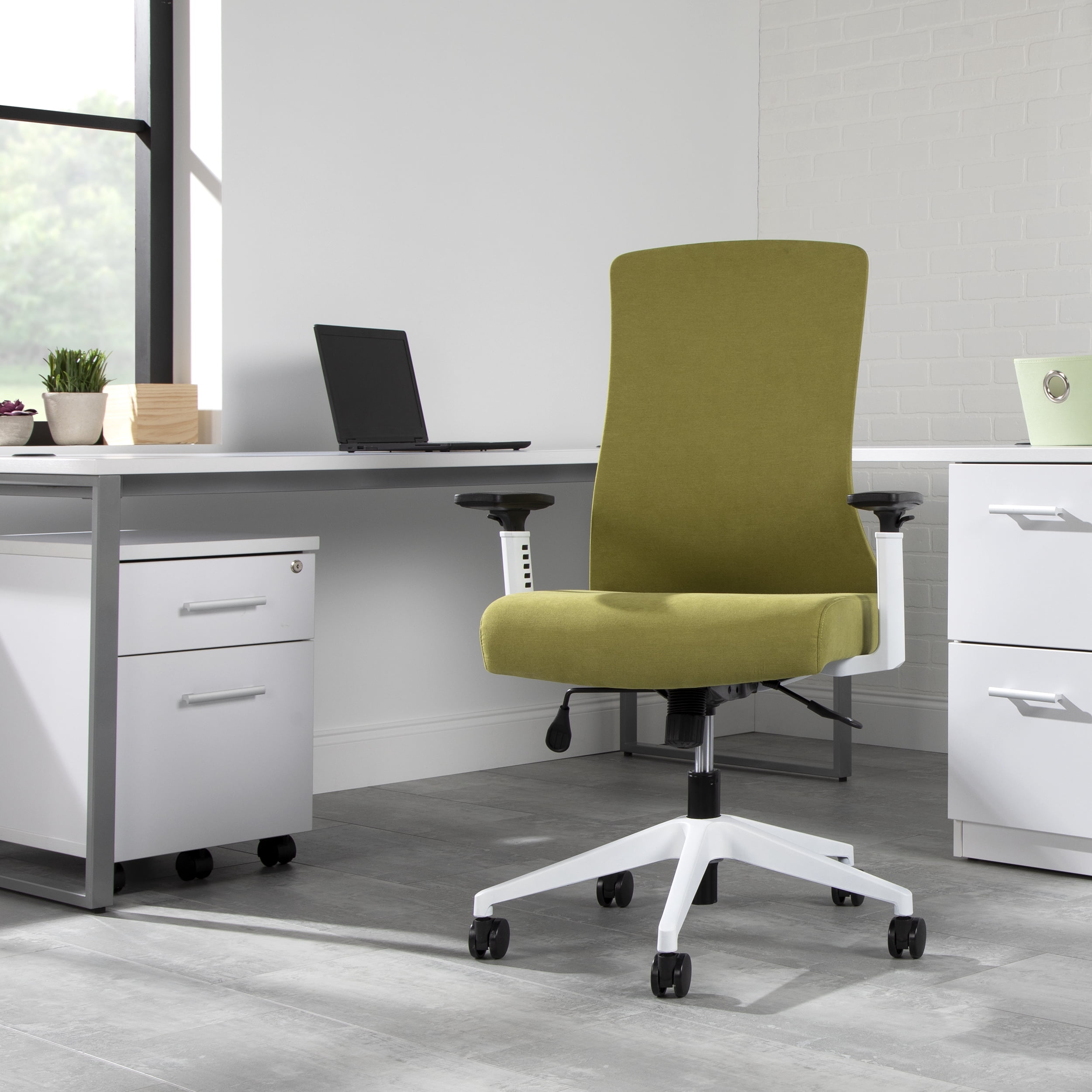 HON Basyx Commercial-Grade Hive Designer Task Chair, Moss Green (BSX144VA84W)