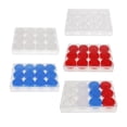 thumbnail image 3 of 12 de cosméticos tarro de bálsamo contenedor de almacenamiento de s soporte de vacío Azul Zulema Latas cosméticas vacías, 3 of 8