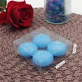 thumbnail image 7 of NOGIS 4 Pieces Tea Wax ,Unscented Floating Candles,Smokeless Floating Water Candle for Wedding Party Pool SPA Valentine's Day Bathtub Dinner Christmas Party Decoration (Blue), 7 of 7
