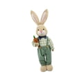 thumbnail image 4 of Figura de conejo de Pascua, estatua de conejo, adorno de escritorio, artesanía, altura ajustable, de pie verde, 4 of 9