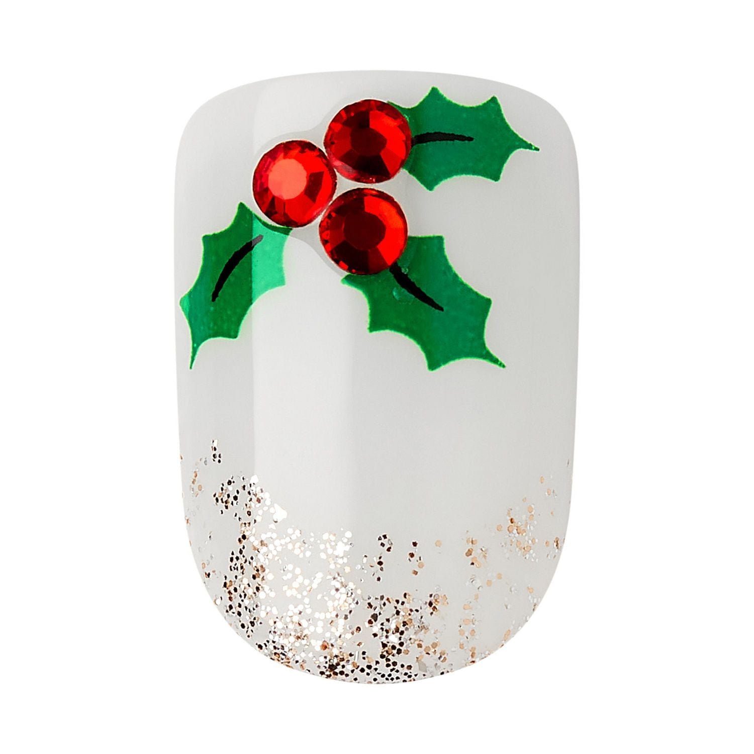 imPRESS Holiday Press-On Nails - Short Length - Square Shape - 30 Ct.