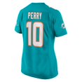 thumbnail image 3 of Women's Nike Malcolm Perry Aqua Miami Dolphins Game Jersey, 3 of 3