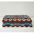 thumbnail image 3 of Boho Aztec Throw Blanket for Couch Hippie Mandala Fleece Blanket, Persian Floral Sherpa Blanket Native Indian American Blanket, Geometric Tribal Ethnic Bed Blanket Lightweight, 3 of 6