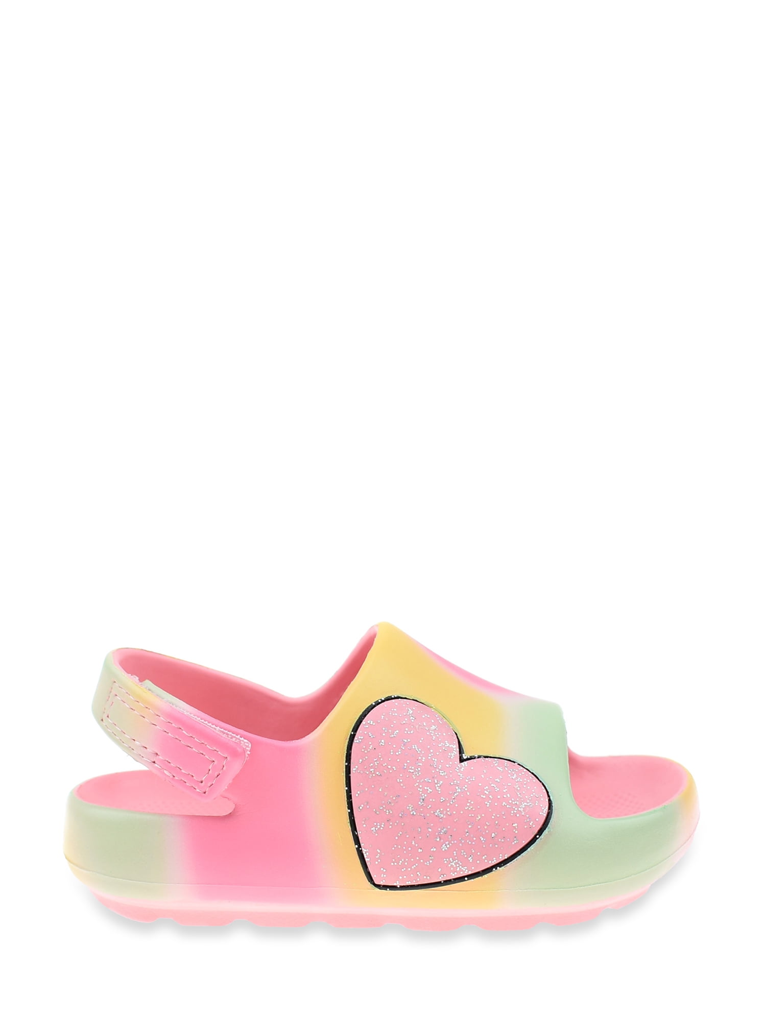 Wonder Nation Toddler Girl Eva Icon Slide Sandals