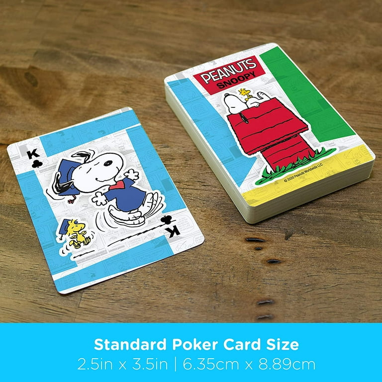 Peanuts Snoopy Playing Cards | 52 Card Deck + 2 Jokers - Walmart.com