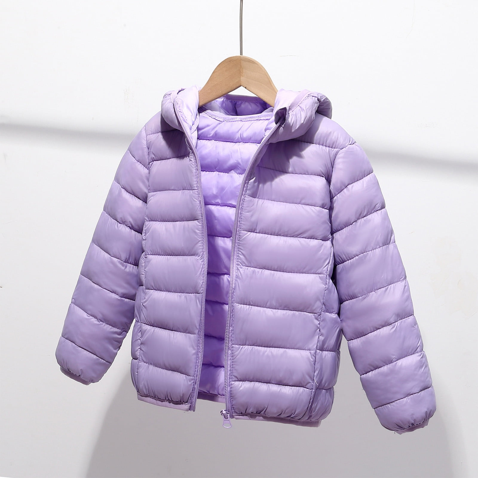 kamemir Kids Girls Spring Leather Jacket Motorcycle Coat For