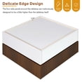 thumbnail image 5 of PORKISS 360 Rotating Coffee Table, Square Coffee Table with 2 Drawers, Modern Storage Coffee Table with Swivel Tabletop and Storage, High Gloss Walnut Table Frame Side Table for Living Room, White, 5 of 12