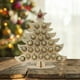 thumbnail image 1 of Árbol de Navidad Calendario de Adviento de madera Soporte para chocolate Cuenta regresiva, 1 of 5