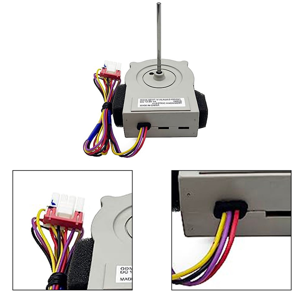 EAU63103201 Refrigerator Evaporator Fan Motor For Kenmore Refrigerator DC12v