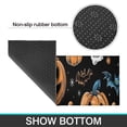 thumbnail image 6 of Halloween Pumpkins Skulls Bats and Eyeballs Kitchen Rugs Sets Of 2,Anti Fatigue Kitchen Mat Rugs Non Slip Washable,Decorative Kitchen Floor Mats for Kitchen,Sink,Laundry,17"x30"+17"x47", 6 of 7