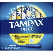 Tampons With Plastic Applicators Unscented Regular