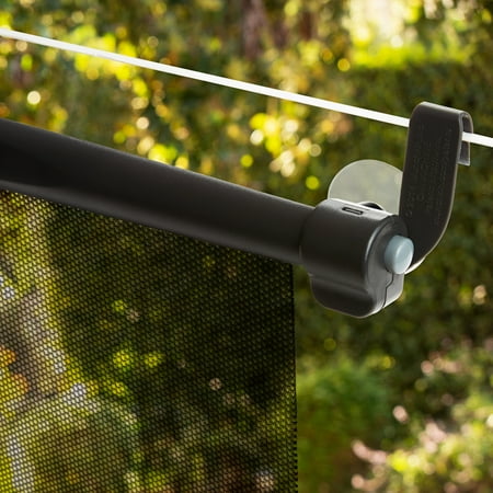 SafeFit® SafeTemp™ Universal Baby Car Sunshades, Black, Unisex, 2 Pack