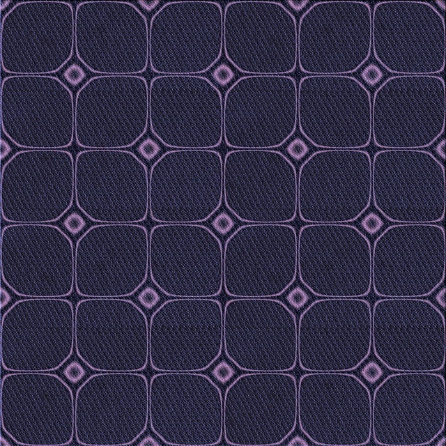 Ahgly Tapis d'Intérieur Lavable en Machine Carré Transitionnel Violet Pervenche Profond, 5 Pieds Carré