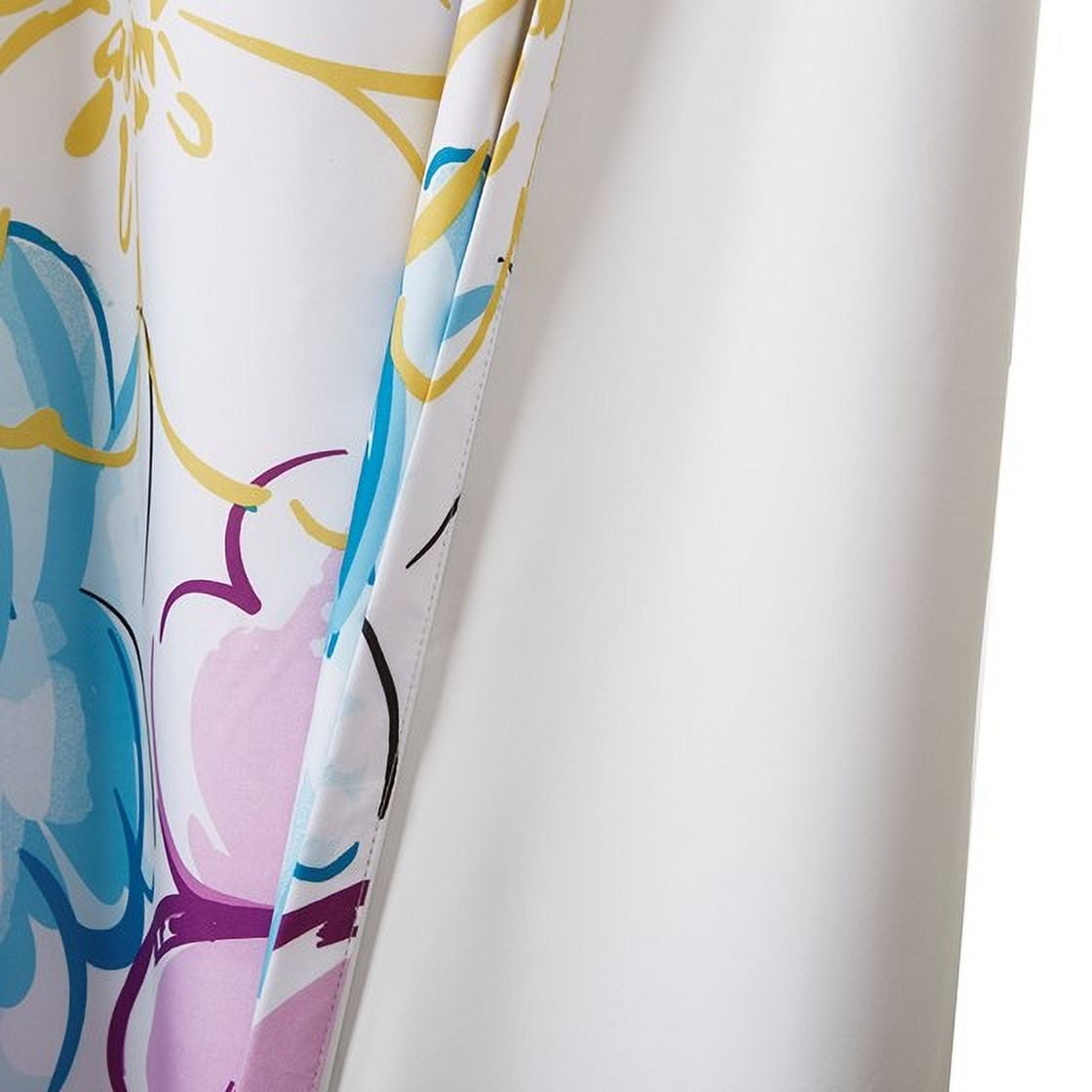 MAYEERTY 1 Pc Printed Total Blackout Curtain Panel