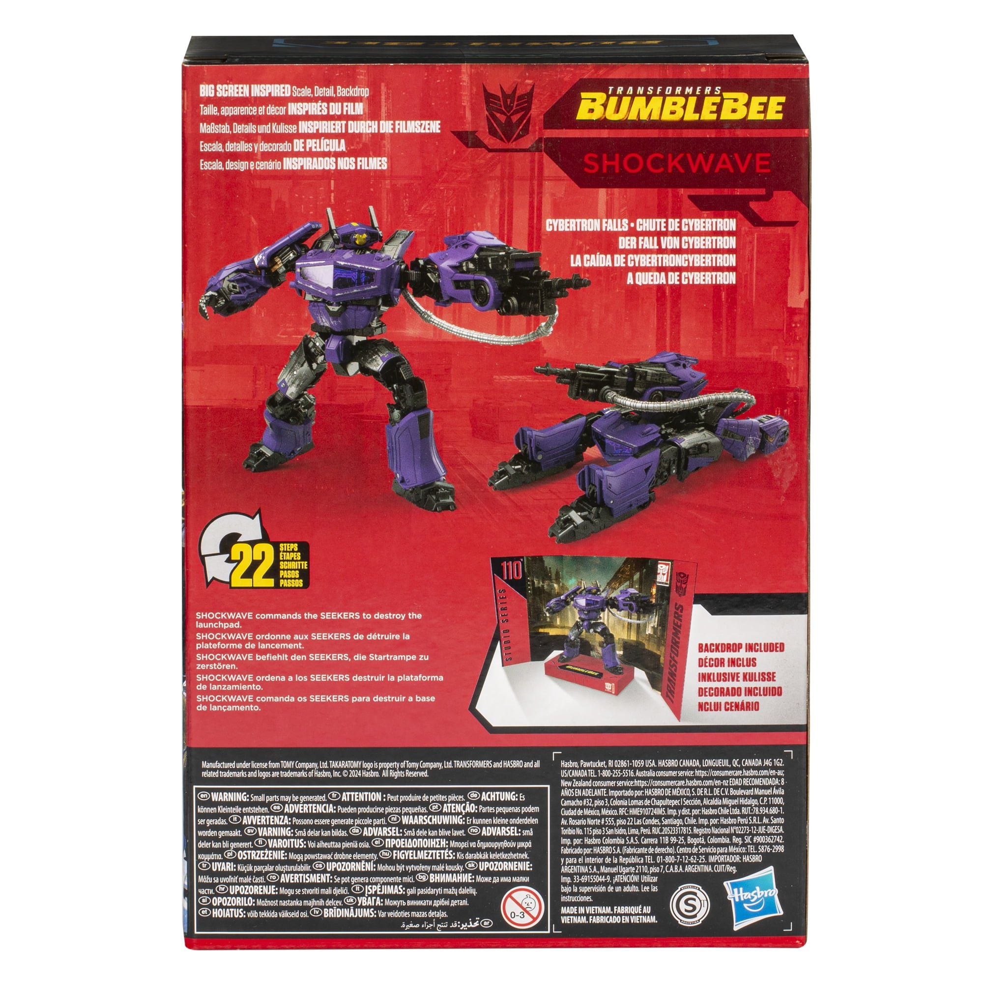 Transformers Studio Series Voyager Bumblebee Shockwave 6.5