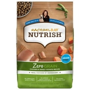 Rachael Ray Nutrish Zero Grain Chicken & Sweet Potato Recipe, Dry Dog Food, 26 lb Bag (Packaging May Vary)