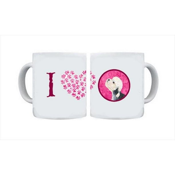 15 oz. Dandye Dinmont Terrier Mug en Céramique Micro-Ondes pour Lave-Vaisselle