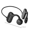 thumbnail image 3 of Auriculares Bluetooth, auriculares inalámbricos, auriculares de conducción, auriculares estéreo inalámbricos Bluetooth, micrófono con cancelación de ruido integrado, auriculares deportivos de oído abi, 3 of 9