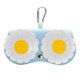 thumbnail image 1 of Elegante Soporte Para Anteojos De Cuero Pu, Bolsa Para Gafas De Sol, Linda Bolsa De Almacenamiento De Gafas De Dibujos Animados Con Gancho Para Viajes, Compras, Playa Methold AP006521-06, 1 of 6