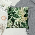 thumbnail image 2 of Nawypu Green Tropical Palm Leaves Throw Pillow Covers Set of Tropical Leaves Decoration Leaves Throw Pillow Covers for Sofa Couch Home Decoration, 2 of 5