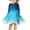 Blue Snowflake Christmas Gift, variant on Rainbow Long Sleeve Dress Size 13-14 Casual Heart Butterfly Kids Swing Skater Dress Lightweight Long Sleeve Dress for Teen Girls