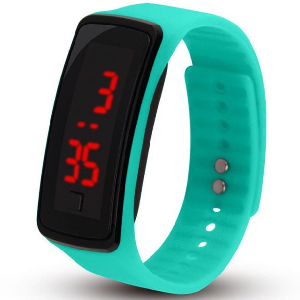 Reloj para niños, pulsera electrónica LED, gafas de sol, reloj LED, reloj de regalo de moda