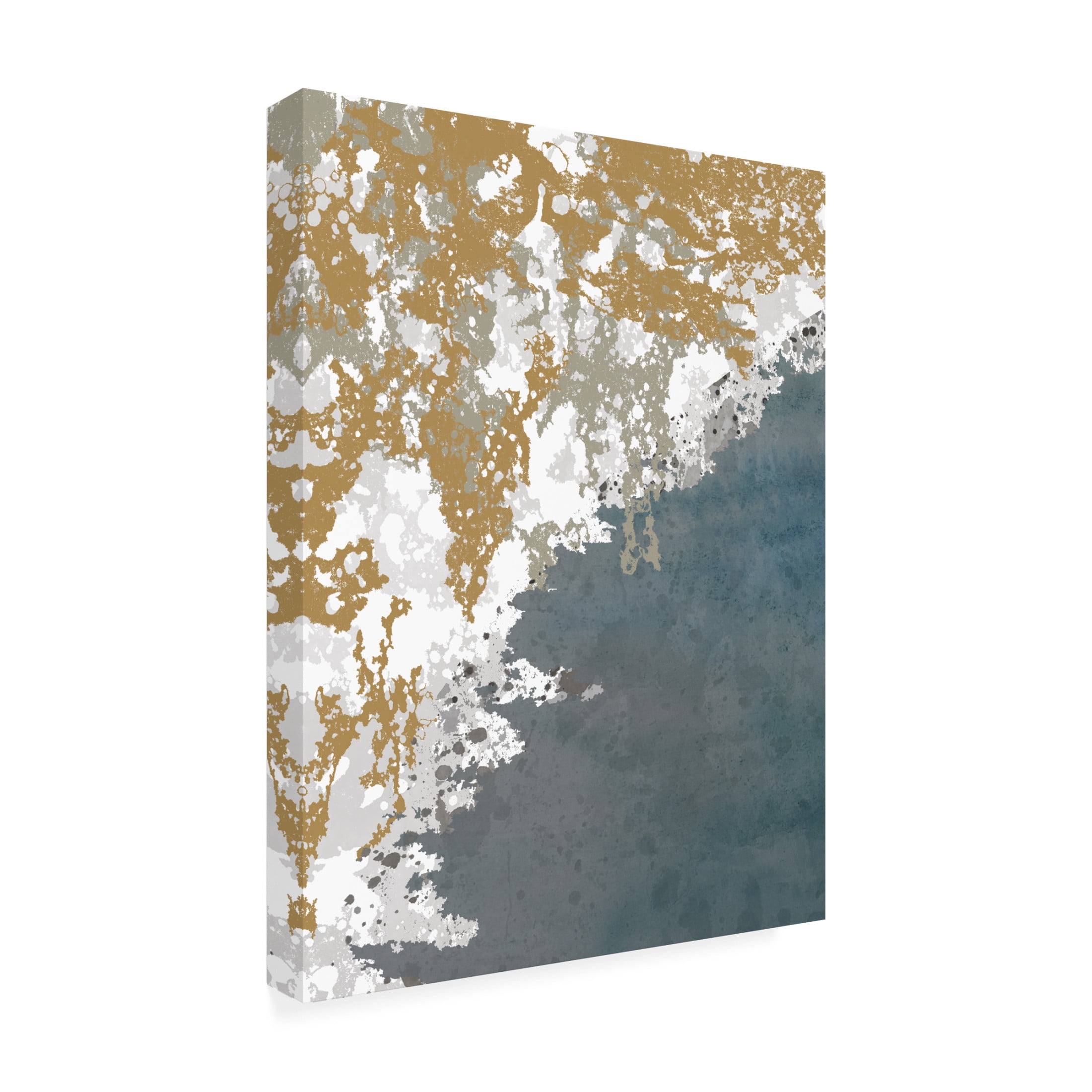 Canvas Wall Art - Maliq 'A Sign Of The Times' Wall Art for Living Room, Bedroom, or Office Décor by Trademark Fine Art - 14 x 19 Inches