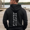 thumbnail image 4 of Jesus Is the Way the Truth the Life Hoodie – Christian Cross Hoodie, Inspirational Bible Verse Sweatshirt, Faith Gift for Men & Women, Unisex Religious Apparel, 4 of 6
