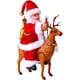 thumbnail image 1 of 1 figura de reno eléctrico para decoración de fiesta de Navidad Banban., 1 of 2