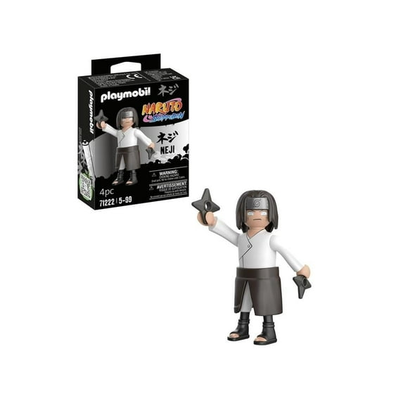 Set de Juego Playmobil Naruto Neji 4 Piezas