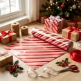 thumbnail image 6 of Neoargh 1Pc Christmas Wrapping Paper Roll, Jumbo Roll Red and White Christmas Design with Metallic Foil Shine, 6 of 6