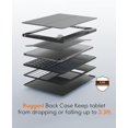 thumbnail image 2 of CHESONA Rugged Keyboard Case for iPad 9th 2022/8th/7th Generation, Magnetic Detachable Case, Premium Trackpad, 15&Acirc;&deg;-180&Acirc;&deg; Adjustable Stand, Portrait/La, 2 of 9