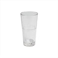 thumbnail image 4 of TrueCraftware- 14 oz Polycarbonate Starburst Tumbler with Heavy Base Clear Color- Stackable Highball Drinking Glass Clear Tall Glass Cup Water Glass Mojito Glass Cup Cocktail Glass, 4 of 7