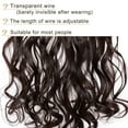 thumbnail image 5 of MY-LADY 20Inch Wire Synthetic Hair Extensions Adjustable Headband Size Wave Curly Hairpiece For Women Heat Resistant Fiber No Clip, 5 of 8