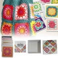 Granny Square Card Deck，Granny Square Card Deck Knitting Kit50 Mix