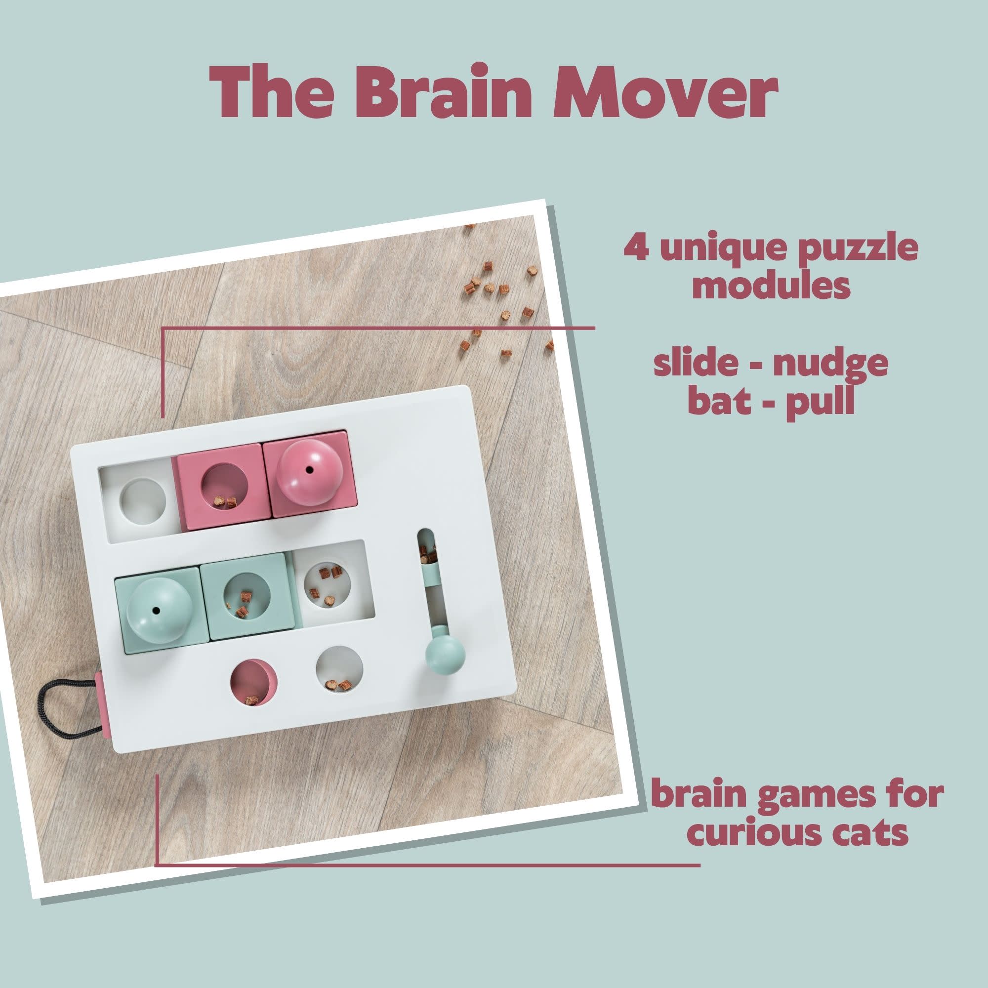 TRIXIE Brain Mover Strategy Game Interactive Puzzle Toy photo 2