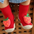 thumbnail image 4 of Unisex Fleece Baby Booties with Organic Cotton Lining, Newborn Essentials, 4 of 8