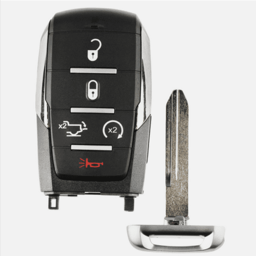 Smart Key Fob W/ Starter 5B FCC# OHT-4882056 FOR 2019 - 2023 Dodge RAM 1500 VLS