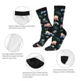 thumbnail image 4 of Balery Baby Sloths Sleeping Calcetas Largas con Estampado para Hombre y Mujer – Suaves y Transpirables, Talla Única (US 5-11), 4 of 6