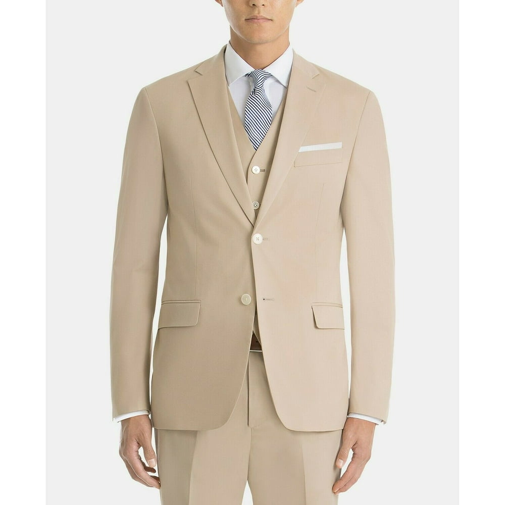 Ralph Lauren Lauren Ralph Men's UltraFlex ClassicFit Cotton Tan