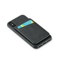 thumbnail image 7 of ELEHOLD for iPhone XS/iPhone X Leather Wallet Case with Card Slots Magnetic Button Kickstand Function Full Body Protective Shockproof Cover for iPhone XS/X,Black, 7 of 7