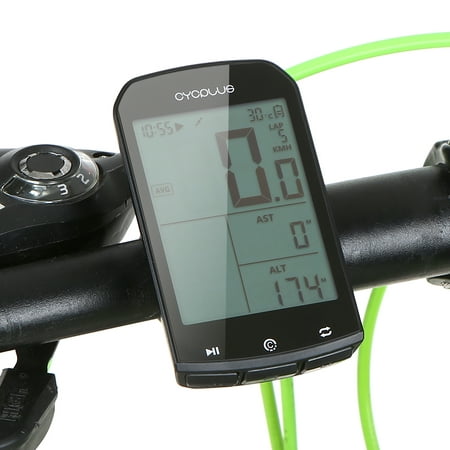 Smart GPS Cycling Computer BT 4.0 ANT+ Bike Wireless Computer Digital Speedometer Backlight IPX6 Accurate Bike (Best Gps Cycling Computer 2019)